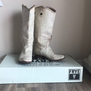 Frye Melissa Button Cowboy Boots